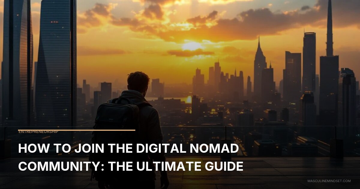 How To Join The Digital Nomad Community: The Ultimate Guide | Masculine ...