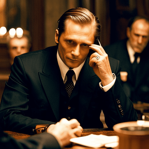 Nikolai Luzhin, played by Viggo Mortensen, in the movie Eastern Promises.